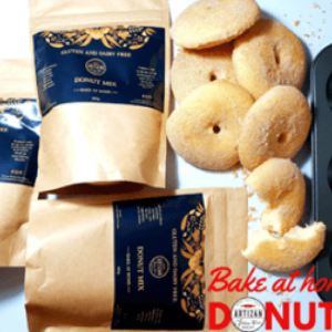 Gluten Free Donut Mix with pan